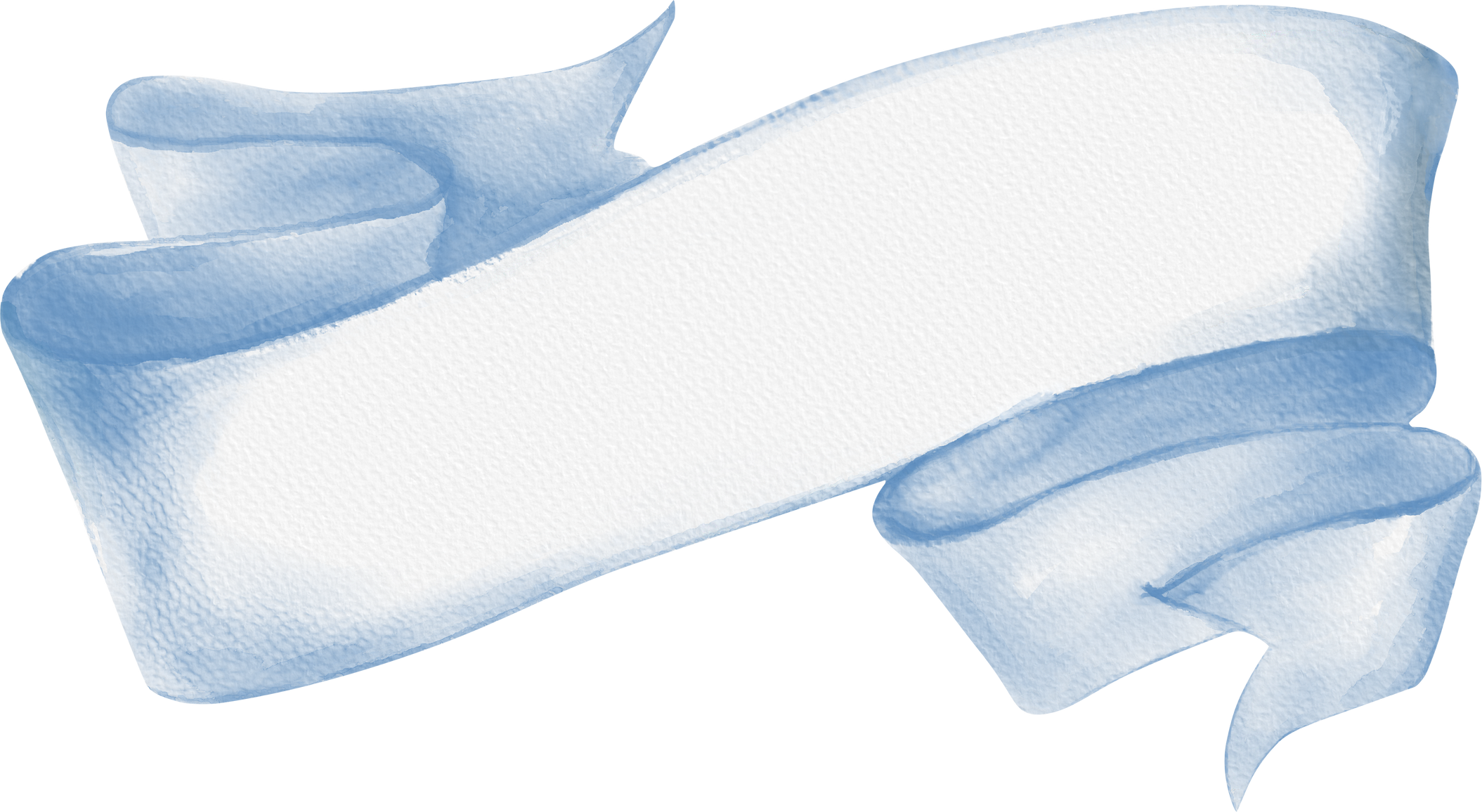 Watercolor Ribbon Banner